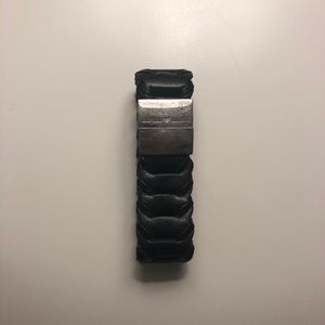 Armani leather bracelet